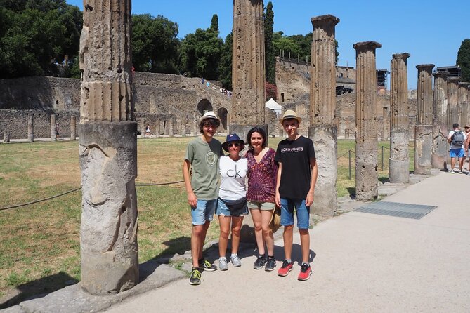 2 Hours Pompeii Group Tour with Archaeologist Guide and Skip the Line - Temples and theaters reveal Pompeii’s public life