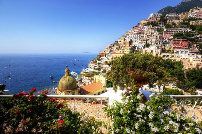 Amalfi Coast Full Day Trip from Naples - The panoramic terrace and coastal photo stops