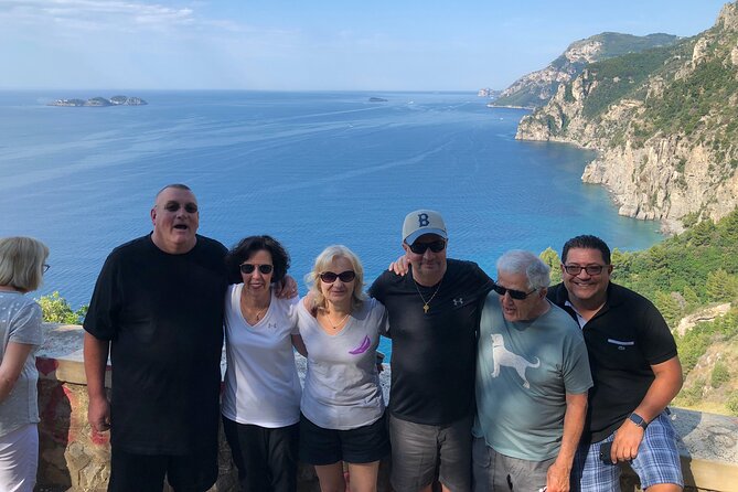 Amalfi Coast Tour from Naples - The road toward Positano and the Li Galli islands