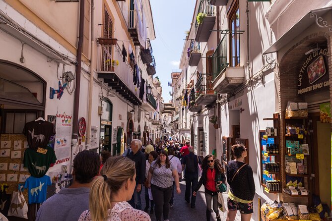Amalfi, Positano and Ravello: Boat Tour from Naples - Amalfi gives you the most useful free time