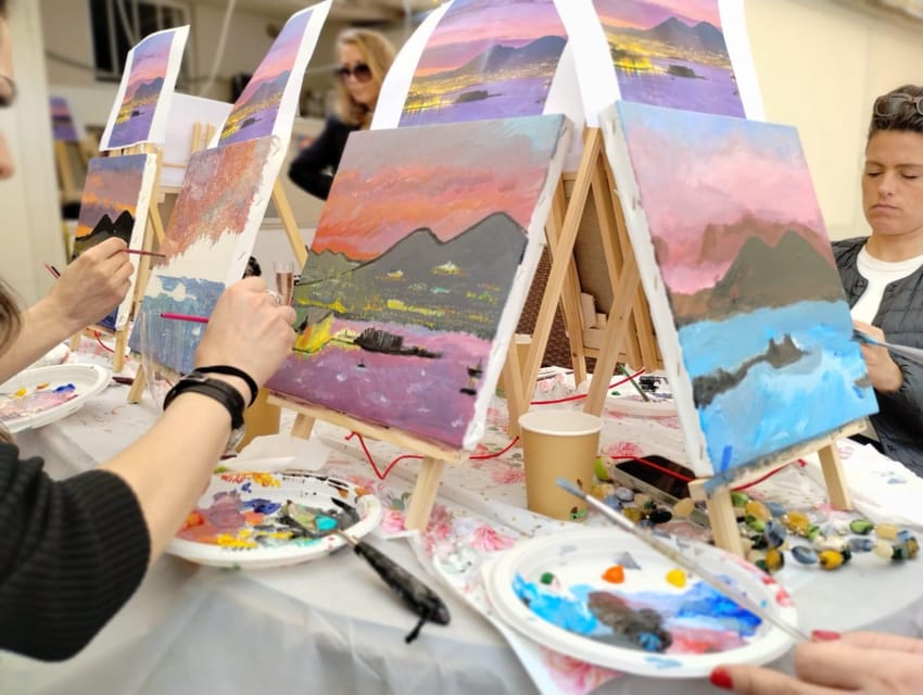 Art Workshop in Naples city centre with Aperitif - Key points to know before booking