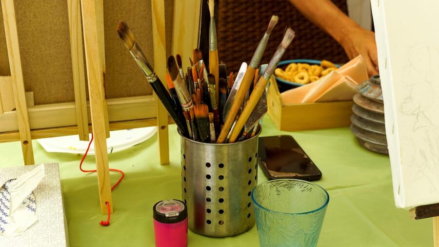 Art Workshop in Naples city centre with Aperitif - What $58 buys you in Naples