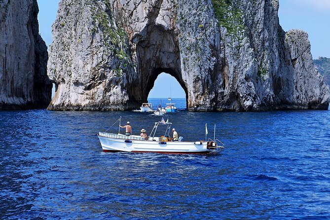 Capri, Anacapri and a Special Boat Experience Around The Island - The Blue Grotto question