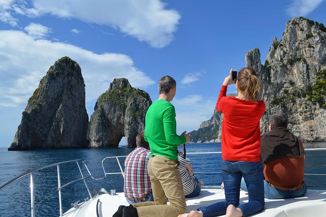 Capri Boat Tour from Naples – Small Group, Swim & Relax - Grottoes, arches, and the Faraglioni