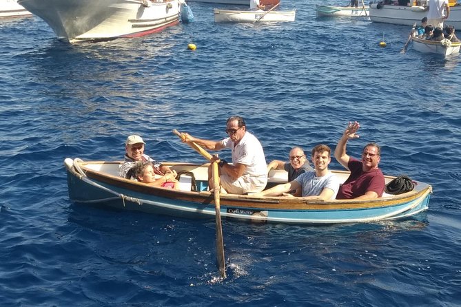 Capri Day Trip with Blue Grotto From Naples or Sorrento - Marina Grande gives you Capri at sea level
