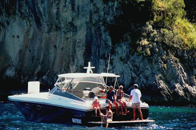 Capri Island in Private Luxury 40 feet Speedboat from Naples - The ride from Naples to Capri