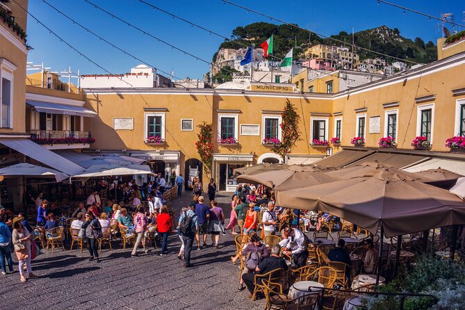 Capri Island Small Group Boat Tour from Naples with Light Lunch - Swimming, lunch, and the Caprese touch