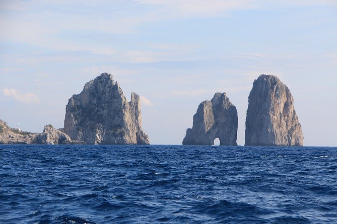 Capri Private Boat Stress Free Tour from Naples or Sorrento - The Blue Grotto and its narrow entrance
