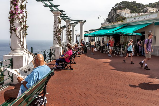 Capri Private Tour from Naples or Sorrento - Capri’s Piazzetta and the island’s social center