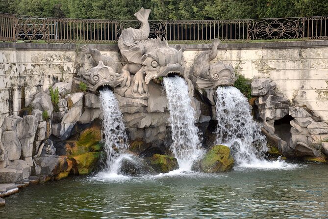 Caserta Royal Palace & Gardens Small Group Tour with Shuttle - The formal gardens, fountains, and long waterway