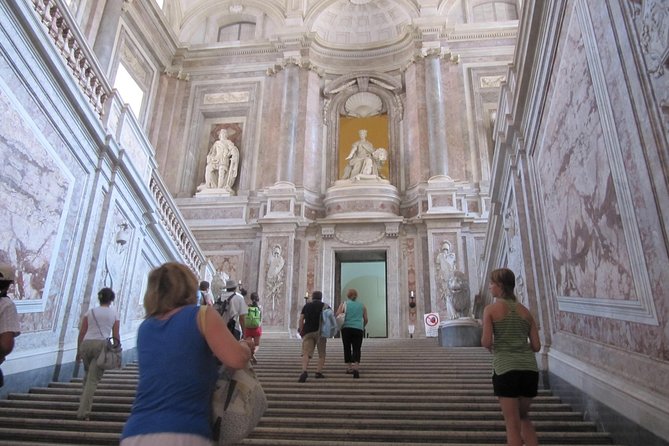 Caserta Royal Palace Private Walking Tour - The grand staircase and the first royal impression