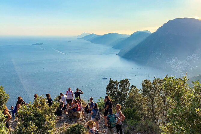 Drive from Naples to Positano - The route toward Positano