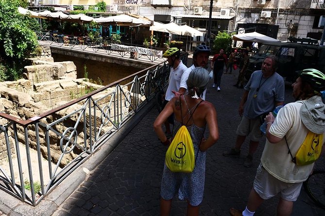 Exciting e-bike(pedal assisted)ride in the heart of Naples - Piazza del Gesù Nuovo and its stone mystery