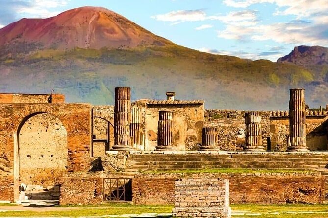 Explore Pompeii: Private Tour, Wine Tasting & Lunch - Vineyard, cellar, wine, and lunch