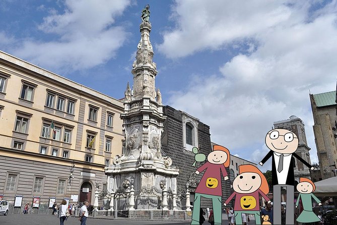 Family tour of the historical center of Naples - Starting near Gesù Nuovo and Monteoliveto