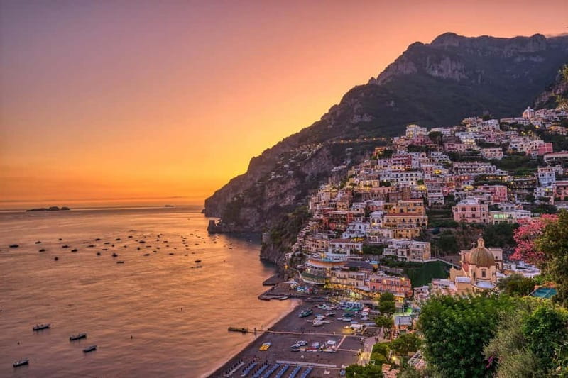 FROM NAPLES: Amalfi Coast Boat, stops in Amalfi and Positano - Starting in Naples between 7:00 and 7:40 a.m.