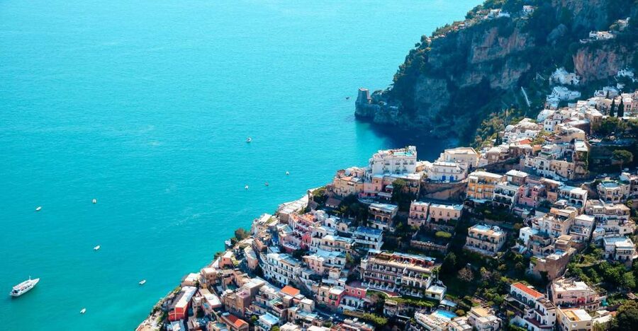From Naples: Amalfi Coast Day Trip with Driver - Positano: pastel houses above the water