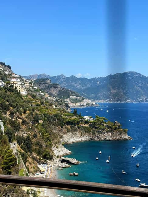 From Naples: Amalfi Coast Full-Day Trip - Positano from above, not from the street