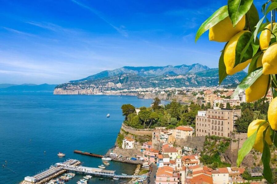 From Naples: Amalfi Coast, Sorrento, and Pompeii Tour - Positano: one hour of dramatic views and steep streets