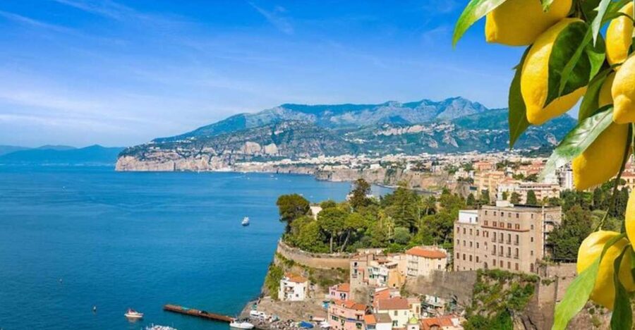 From Naples: Amalfi Coast, Sorrento, and Pompeii Tour - Leaving Naples by air-conditioned van