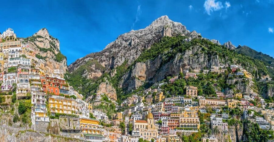 From Naples: Amalfi Coast tour by bus - Leaving Naples near Garibaldi Square