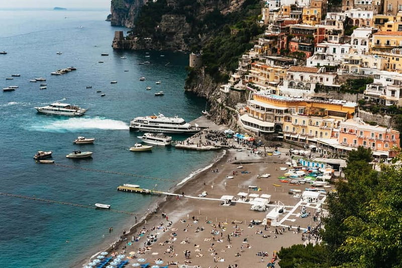 From Naples: Best Amalfi Coast & Positano Cruise Experience - Positano: 90 minutes for streets, shops, and the beach