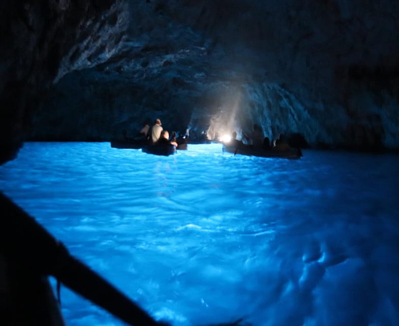 From Naples: Blue Grotto, Capri, and Anacapri Group Tour - From Naples to Capri by fast ferry