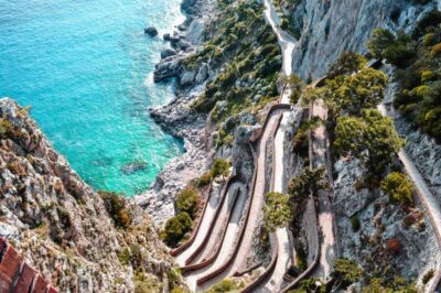 Capri Guided Tour with Ferry Tickets & Minibus