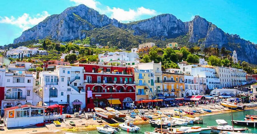 From Naples: Capri Guided Tour with Ferry Tickets & Minibus - The Piazzetta and Capri’s polished center