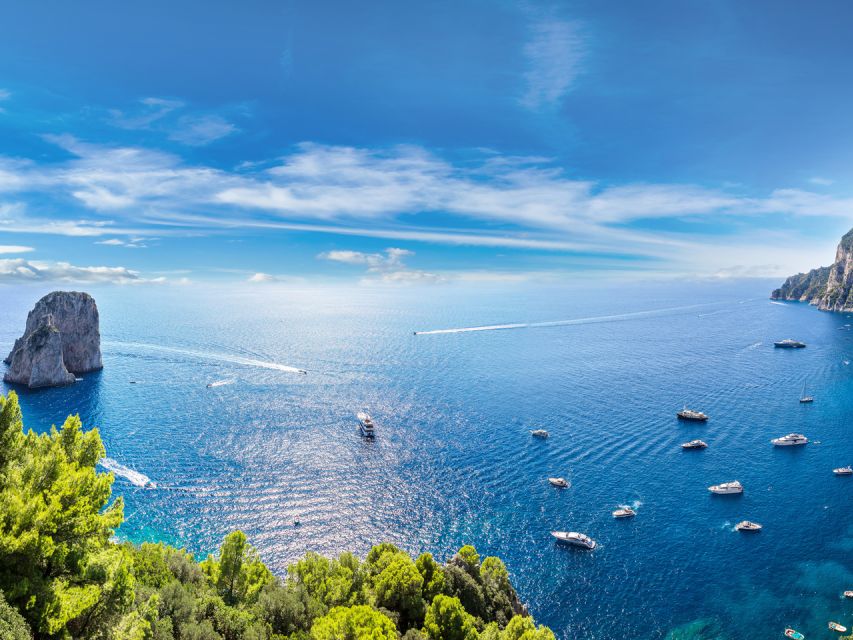 From Naples: Capri Tour with Transport - The one-hour cruise around Capri