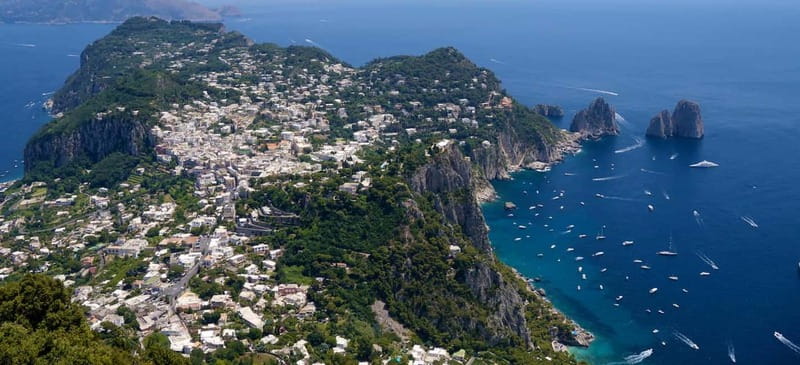 From Naples: Complete Capri Guided Boat and Bus Tour - The fast ferry across the Bay of Naples