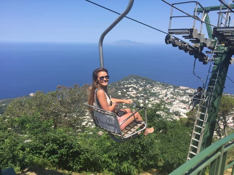 From Naples: Explore Capri with Chairlift Experience - Riding the Monte Solaro chairlift