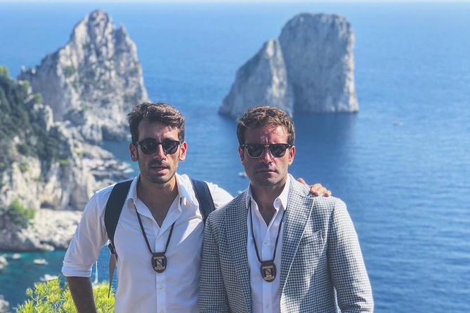 From Naples: Guided Capri Tour with Blue Grotto Included - Riding the Mamma Mia road to Anacapri
