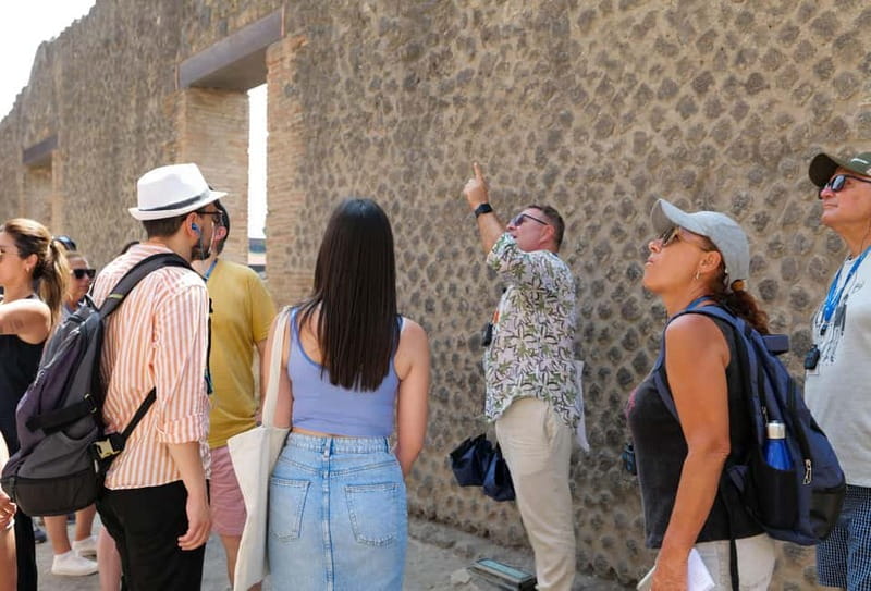 From Naples: Guided tour of Pompeii skip-the-line and round-trip train - Skip-the-line entry and what it really means