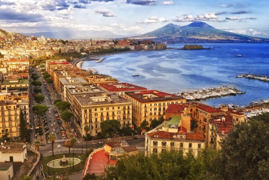 From Naples: Half-Day City Walking & Bus Tour Gulf of Naples - The bus ride to Posillipo and Mergellina