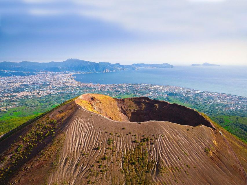 From Naples: Mount Vesuvius Transfer with Entry Tickets - The steep path to the crater rim