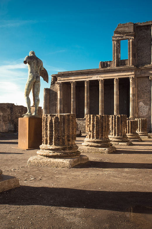 From Naples or Pompeii: Pompeii Skip-the-Line Entry and Tour - Walking the ancient shopping street