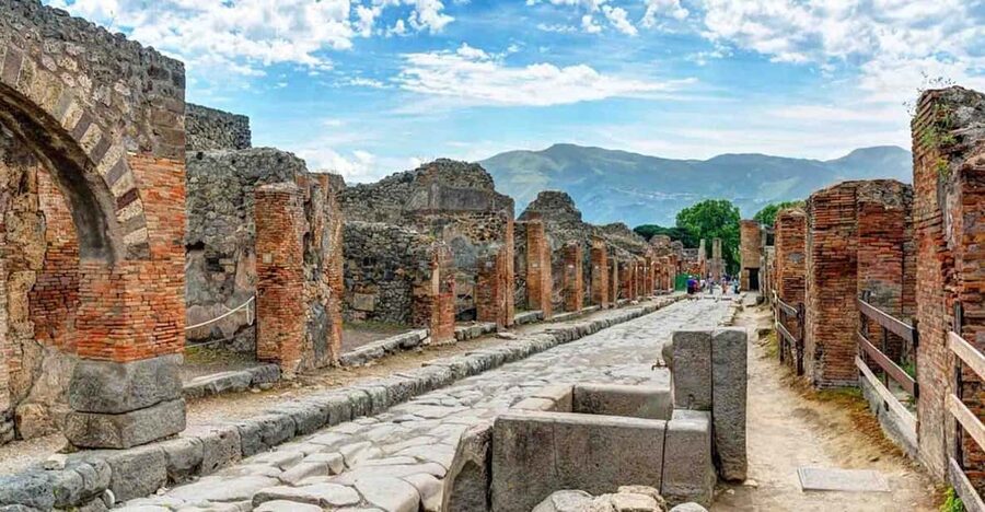 From Naples or Pompeii: Pompeii Skip-the-Line Entry and Tour - The theater and public life