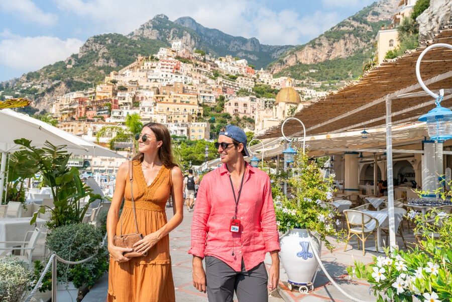 From Naples or Sorrento: Amalfi Coast Full-Day Trip - The boat from Positano to Amalfi