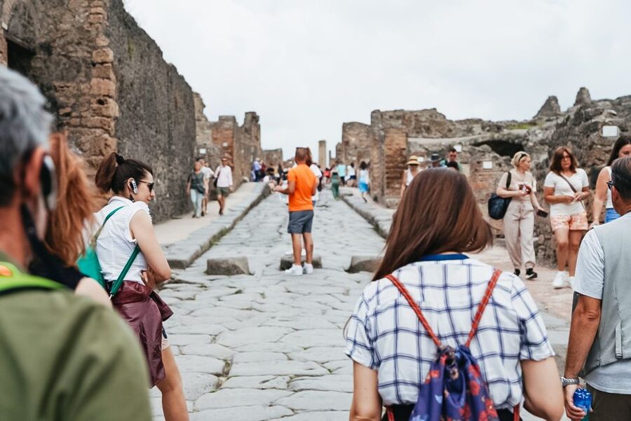 From Naples or Sorrento: Pompei Half-Day Tour - Houses, shops, and the Lupanar