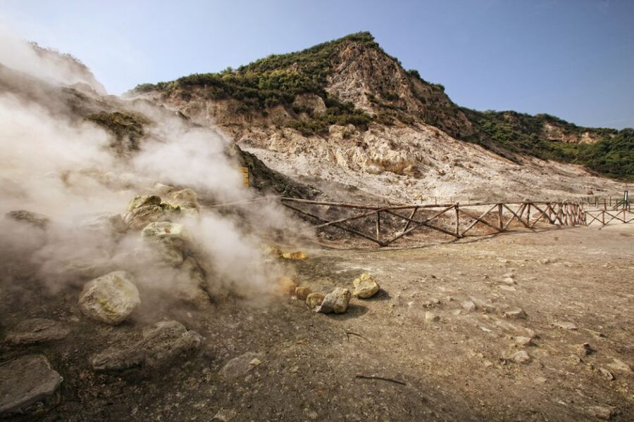 From Naples: Phlegraean Fields 5-Hour Fiat 500 or 600 Tour - Baia’s sunken Roman resort