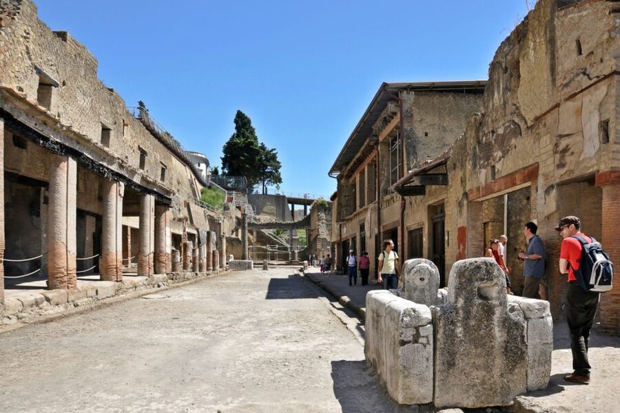 From Naples: Pompeii and Herculaneum Tour with Lunch - Pompeii in two guided hours