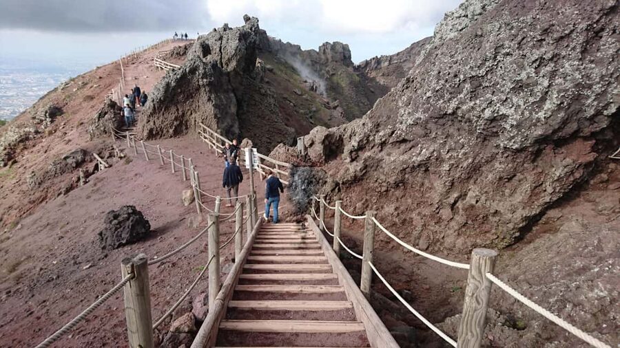 From Naples: Pompeii and Vesuvius Day Tour - The 45-minute transfer to Pompeii