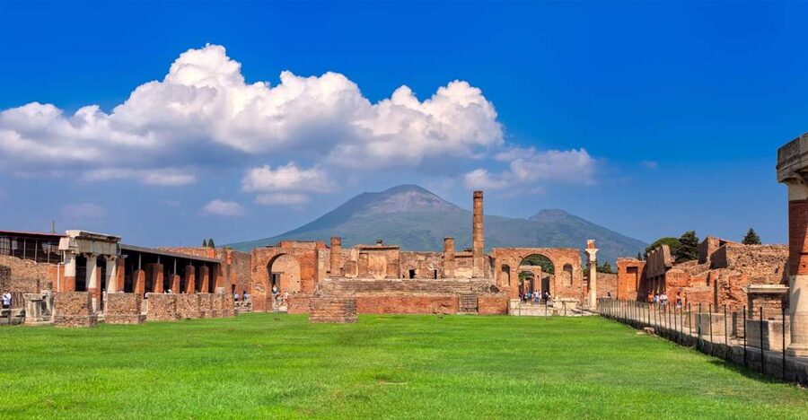 From Naples: Pompeii, Herculaneum, & Vesuvius Full-Day Tour - Meeting the minibus in Naples