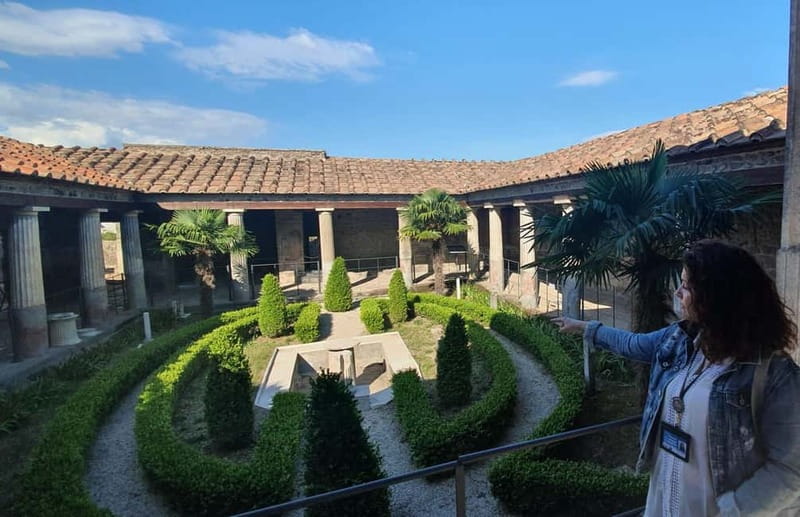 From Naples: Pompeii Private Tour with Transfer and Guide - Houses, shops, and the private side of Pompeii