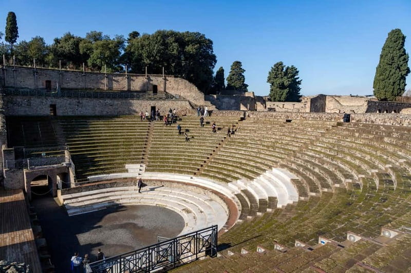 From Naples: Pompeii Private Tour with Transfer and Guide - The Amphitheater and streets preserved by disaster