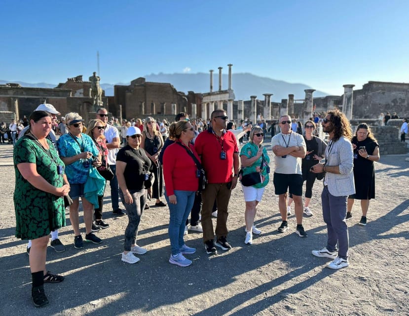 From Naples: Private Tour to Pompeii, Sorrento, and Positano - Leaving Naples in a private minivan