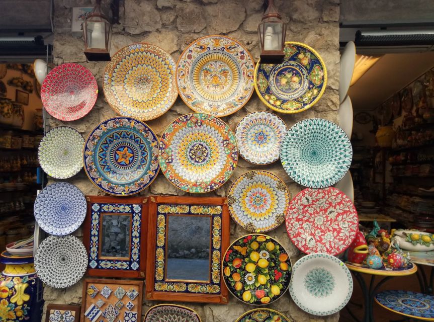 From Naples: Ravello, Positano, & Amalfi Coast Private Tour - Amalfi: a cathedral square and colorful ceramics