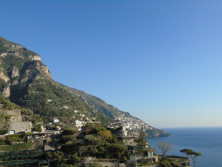 From Naples: Ravello, Positano, & Amalfi Coast Private Tour - Positano: shops, lanes, and the sea below