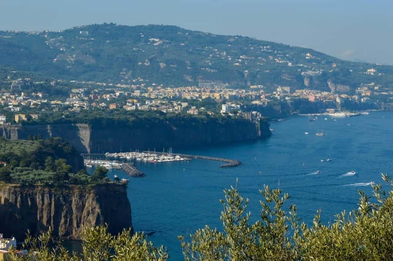 From Naples/Salerno: Pompeii, Sorrento and Amalfi Coast Tour - Positano from the panoramic terrace